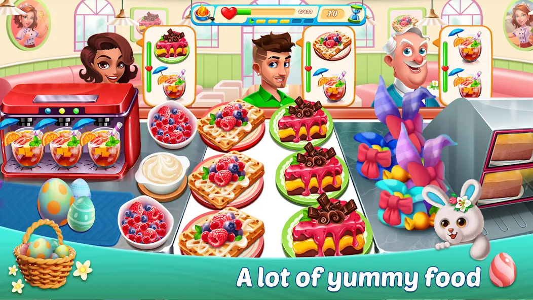 Cooking Seaside - Beach Food [MOD: много монет и все уровни открыты] Screenshot 4
