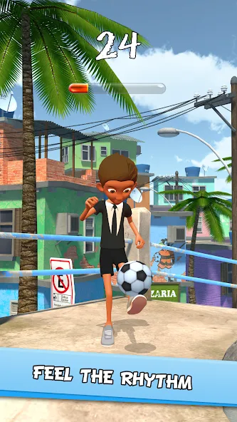 Kickerinho [MOD: безлимитные деньги и открытые уровни] Screenshot 2