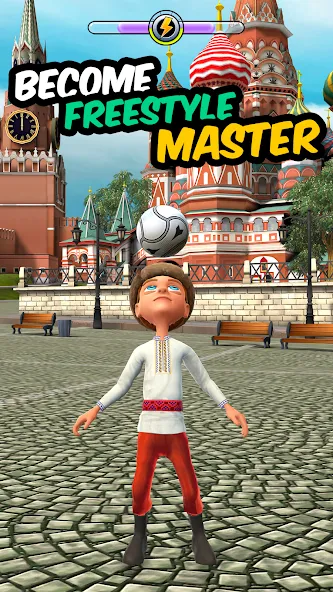 Kickerinho World [MOD: безлимитные монеты и все персонажи] Screenshot 1
