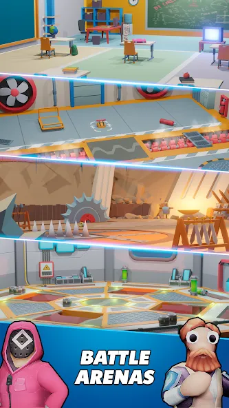 Gang Battle Party: Animals 3D [MOD: безлимитные деньги и персонажи] Screenshot 5