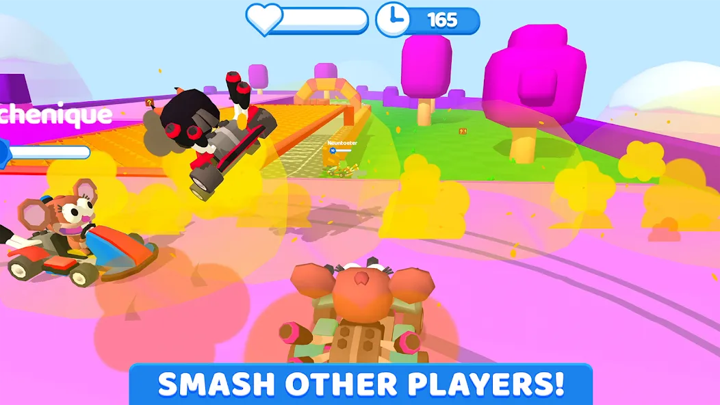 SmashKarts.io [MOD: безлимитные монеты и турбоускорение] Screenshot 3