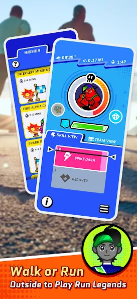 Run Legends: Make fitness fun! [MOD: все тренировки разблокированы] Screenshot 1