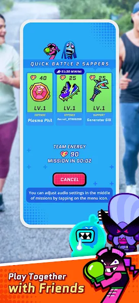Run Legends: Make fitness fun! [MOD: все тренировки разблокированы] Screenshot 2