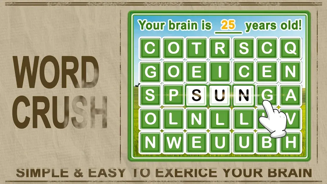Word Crush - Fun Puzzle Game [MOD: без рекламы и все уровни открыты] Screenshot 1