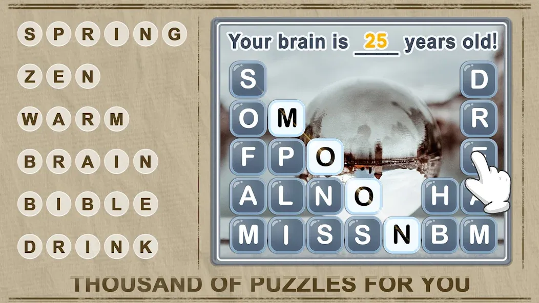 Word Crush - Fun Puzzle Game [MOD: без рекламы и все уровни открыты] Screenshot 3