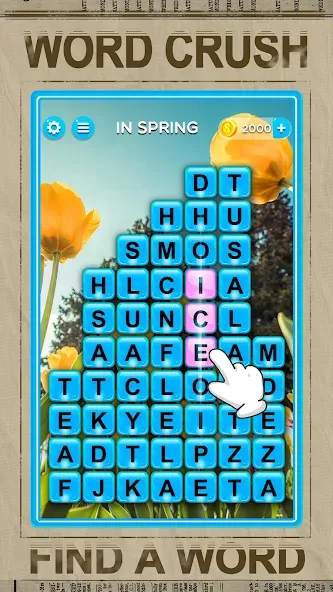 Word Crush - Fun Puzzle Game [MOD: без рекламы и все уровни открыты] Screenshot 4
