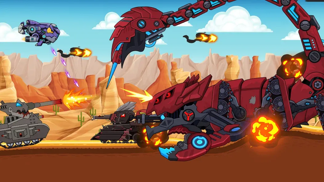 Tank Combat: War Battle [MOD: безлимитные деньги и мощные танки] Screenshot 1