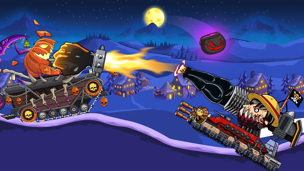 Tank Combat: War Battle [MOD: безлимитные деньги и мощные танки] Screenshot 3
