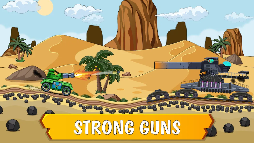 TankCraft – War Tank Battles [MOD: много денег и мощные танки] Screenshot 3