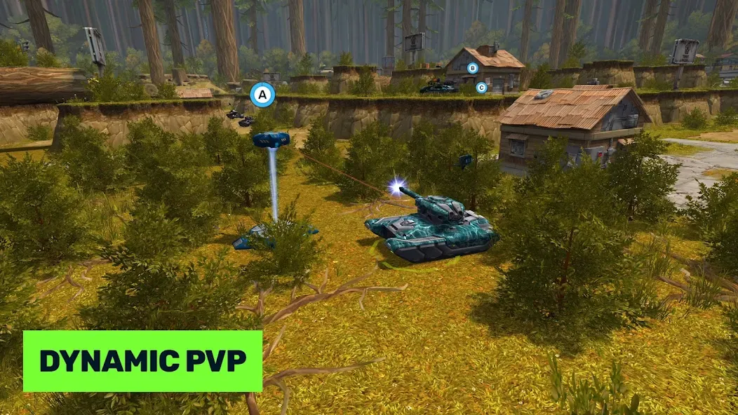 Tanki Online [MOD: безлимитные кристаллы и улучшенная броня] Screenshot 2