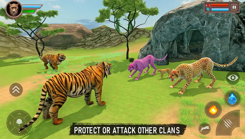 Savanna Safari: Land of Beasts [MOD: безлимитные деньги и открыты все животные] Screenshot 2