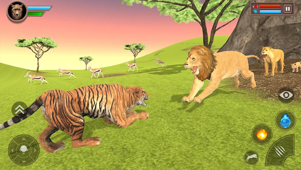 Savanna Safari: Land of Beasts [MOD: безлимитные деньги и открыты все животные] Screenshot 4