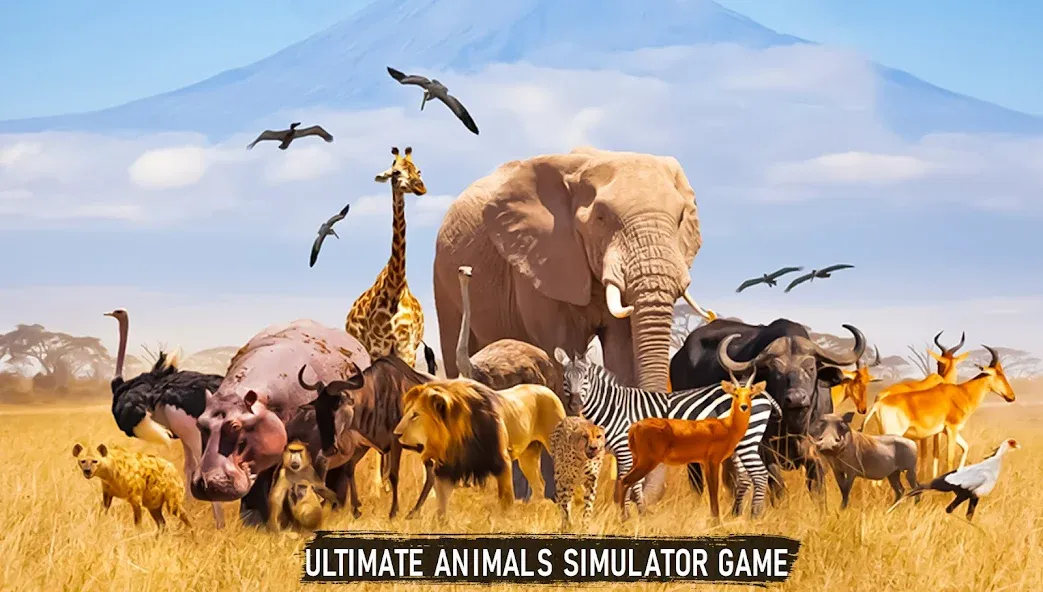 Savanna Safari: Land of Beasts [MOD: безлимитные деньги и открыты все животные] Screenshot 5