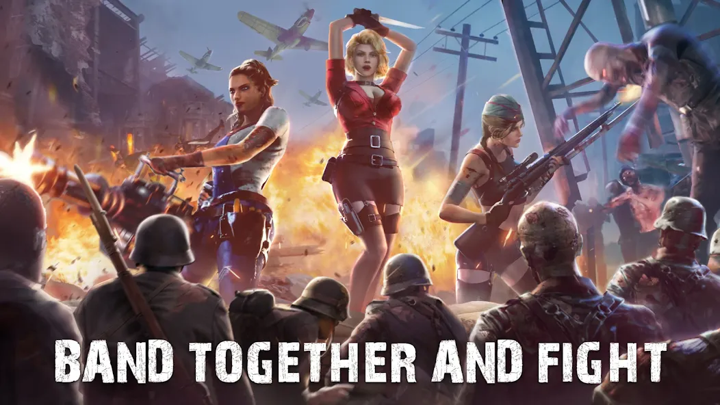 Dead Empire: Zombie War [MOD: много денег и ресурсов] Screenshot 3