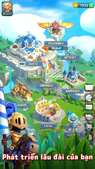 Kingdom Guard: Survival [MOD: безлимитные ресурсы и мощные герои] Screenshot 5