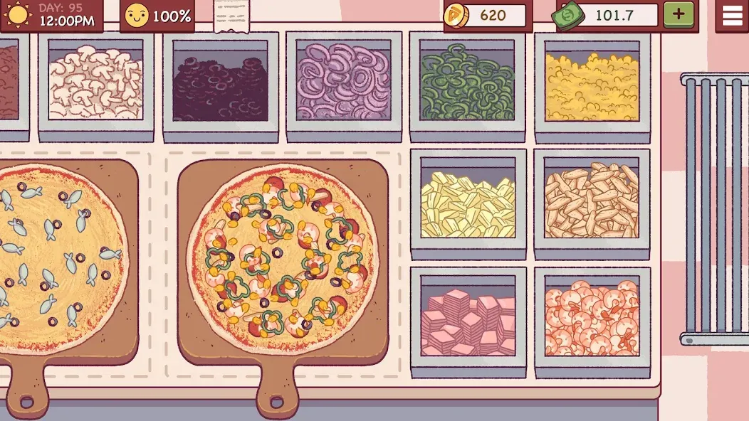 Good Pizza, Great Pizza [MOD: безлимитные деньги и ресурсы] Screenshot 1