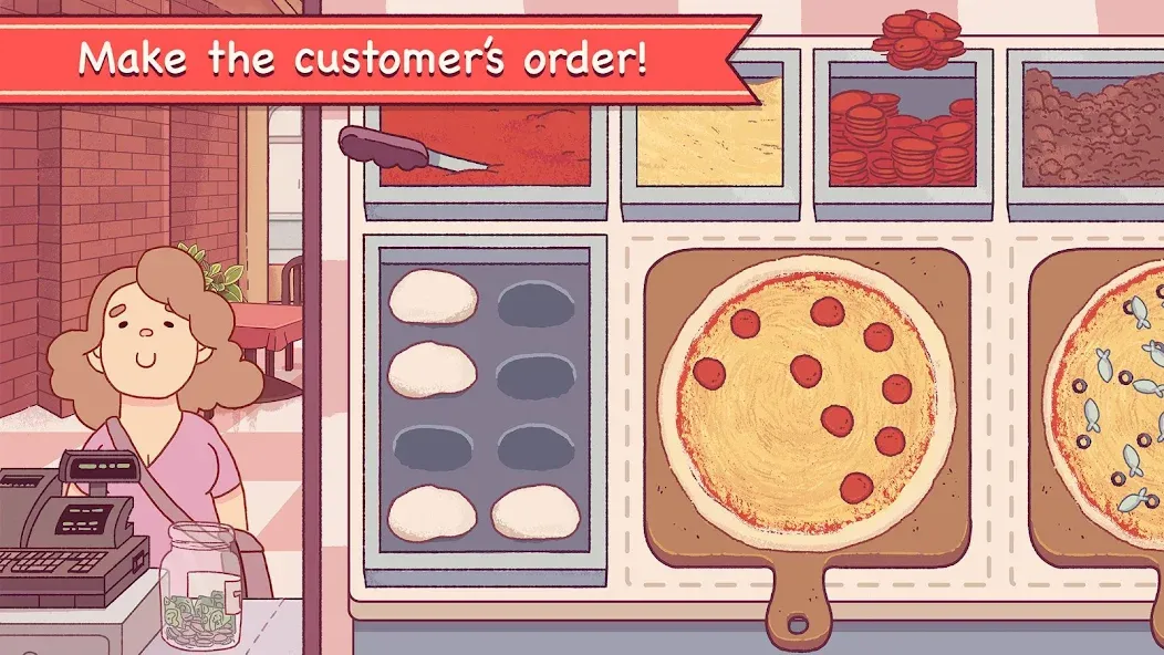 Good Pizza, Great Pizza [MOD: безлимитные деньги и ресурсы] Screenshot 2