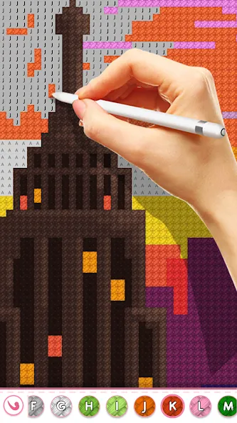 Cross Stitch Masters [MOD: без рекламы и все узоры открыты] Screenshot 4