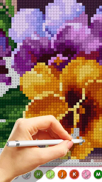 Cross Stitch Masters [MOD: без рекламы и все узоры открыты] Screenshot 5