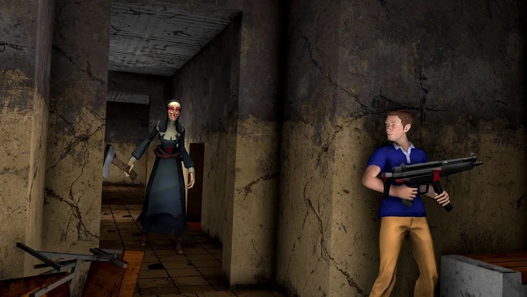 Scary Nun Horror School Escape [MOD: безлимитные деньги и открыты все уровни] Screenshot 2
