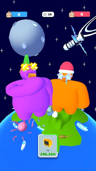 Eating Hero: Clicker Food Game [MOD: безлимитные монеты и ускоренная прокачка] Screenshot 2
