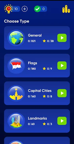 Geo Quiz: World Geo Trivia [MOD: открыты все страны и регионы] Screenshot 2