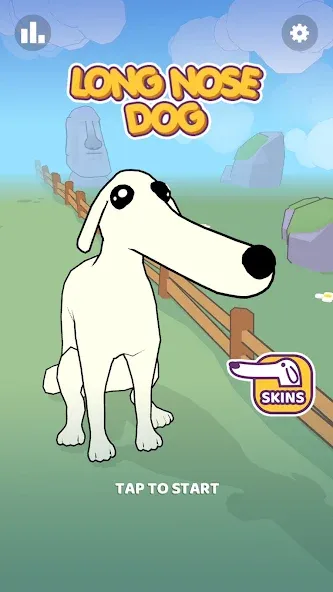 Long Nose Dog [MOD: длинный нос без ограничений] Screenshot 1