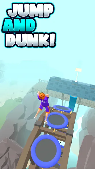Hoop World: Flip Dunk Game 3D [MOD: безлимитные деньги и все уровни открыты] Screenshot 1