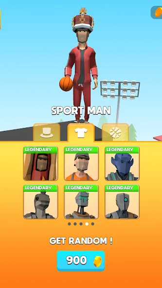 Flip Dunk [MOD: безлимитные деньги и открыты все уровни] Screenshot 3