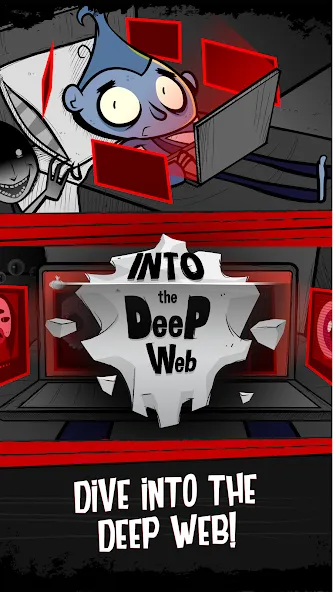 Into the Deep Web: Idle Game [MOD: безлимитные деньги и ресурсы] Screenshot 1