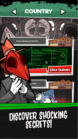 Into the Deep Web: Idle Game [MOD: безлимитные деньги и ресурсы] Screenshot 2
