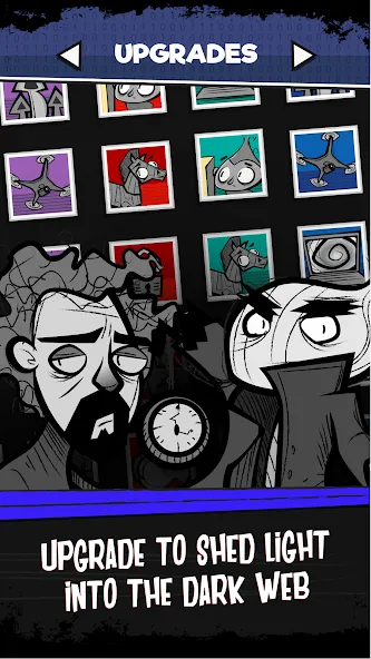 Into the Deep Web: Idle Game [MOD: безлимитные деньги и ресурсы] Screenshot 5