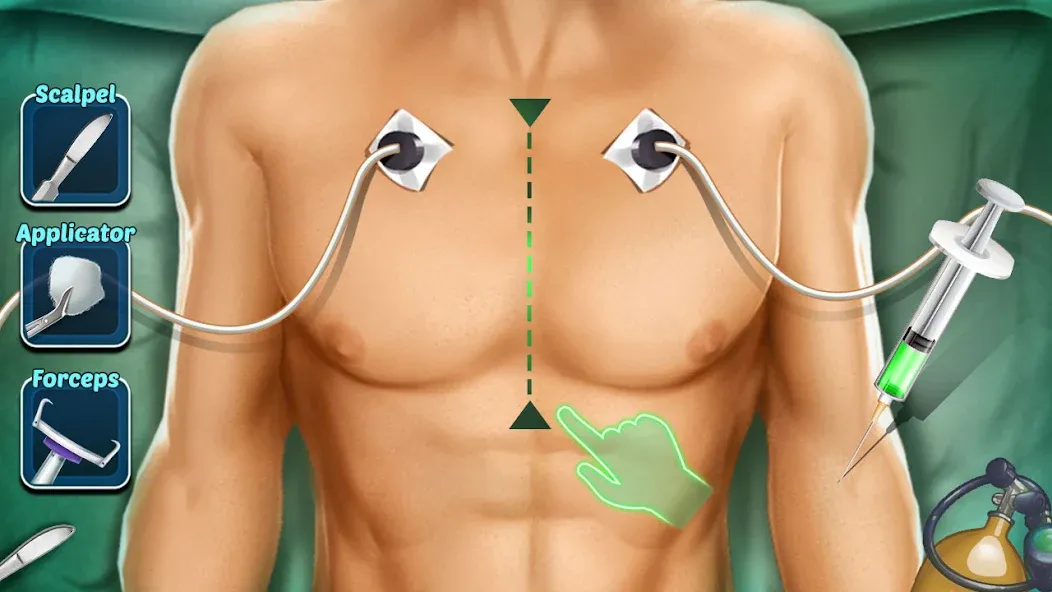 Surgery Doctor Simulator Games [MOD: все операции разблокированы] Screenshot 2