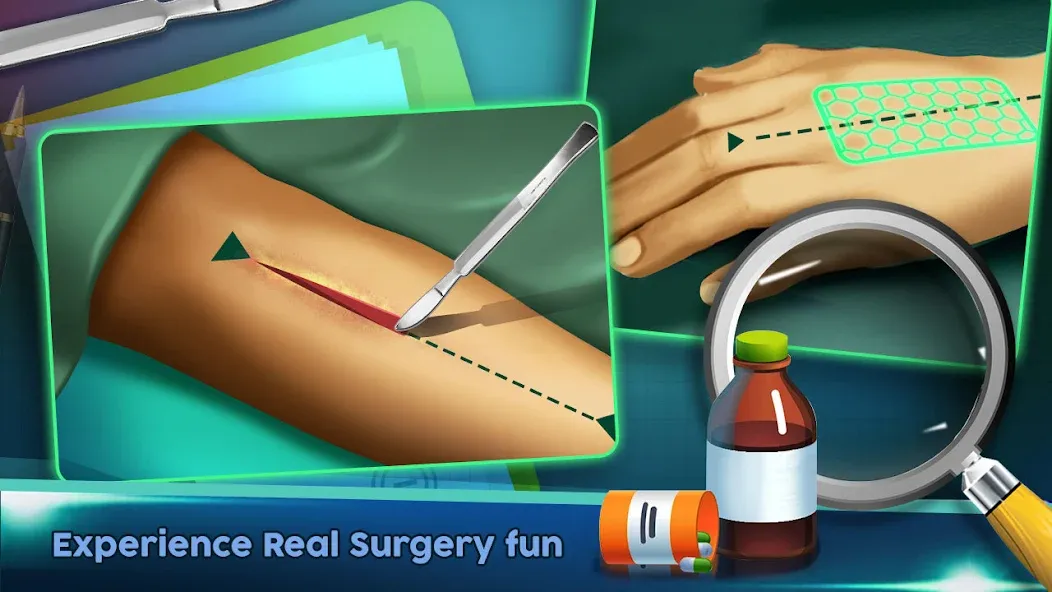 Surgery Doctor Simulator Games [MOD: все операции разблокированы] Screenshot 3