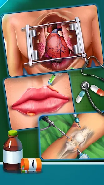 Surgery Doctor Simulator Games [MOD: все операции разблокированы] Screenshot 4