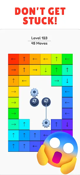 Unpuzzle: Tap Away Blocks Game [MOD: без рекламы и открыты все уровни] Screenshot 3