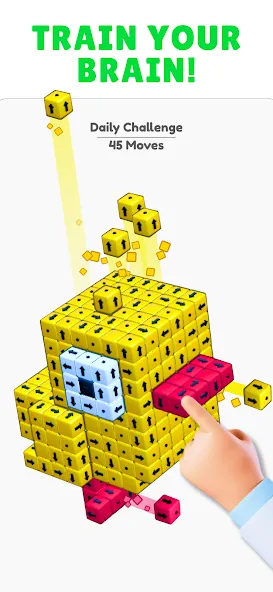 Unpuzzle: Tap Away Blocks Game [MOD: без рекламы и открыты все уровни] Screenshot 4