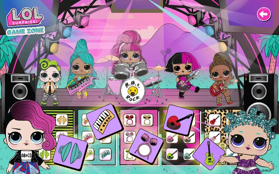 L.O.L. Surprise! Game Zone [MOD: безлимитные монеты и открытые наряды] Screenshot 5