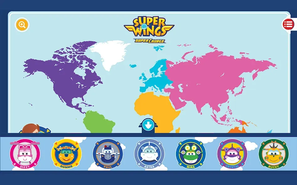 Super Wings - It's Fly Time [MOD: безлимитные монеты и все самолёты] Screenshot 1