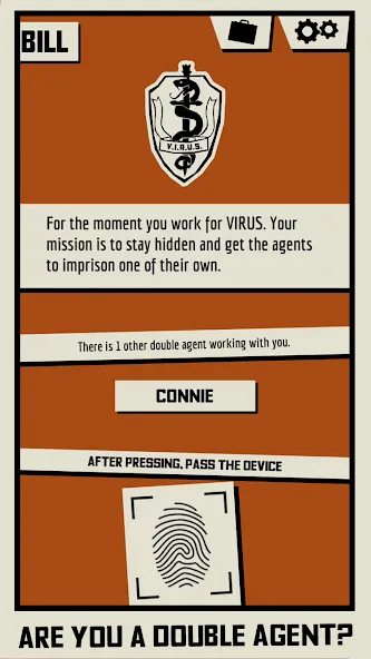 Triple Agent [MOD: новые роли и безлимитные подсказки] Screenshot 2