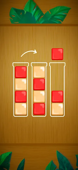 Block King - Brain Puzzle Game [MOD: безлимитные подсказки и ходы] Screenshot 2