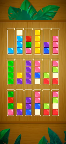 Block King - Brain Puzzle Game [MOD: безлимитные подсказки и ходы] Screenshot 5