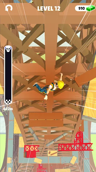 Ragdoll Fall: Break the Bones! [MOD: безлимитные деньги и уровни] Screenshot 5