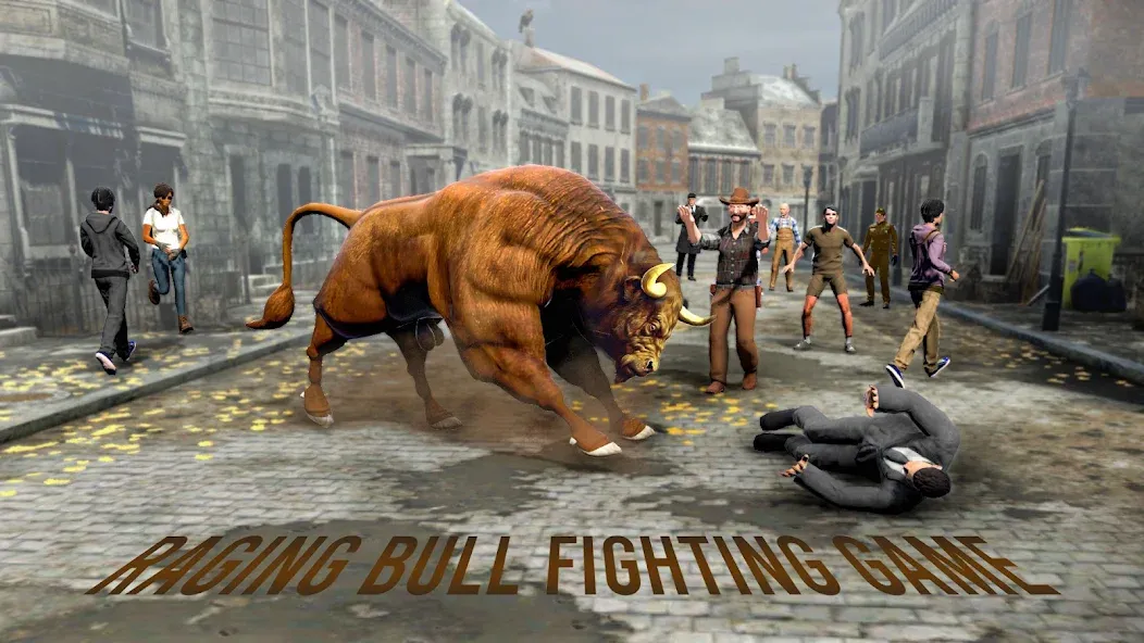 Bull Fighting Game: Bull Games [MOD: безлимитные деньги и урон] Screenshot 1