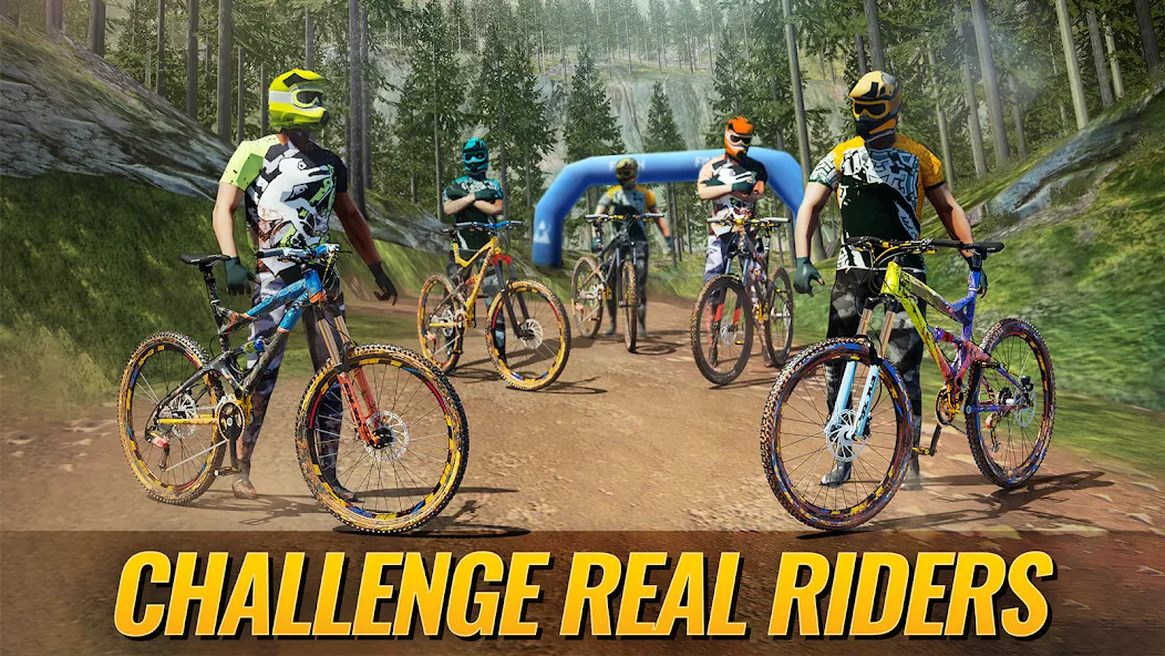 Bike Clash: PvP Cycle Game [MOD: безлимитные монеты и усиленные велосипеды] Screenshot 2