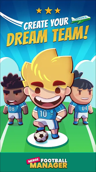 Merge Football Manager: Soccer [MOD: безлимитные деньги и усиленная команда] Screenshot 4