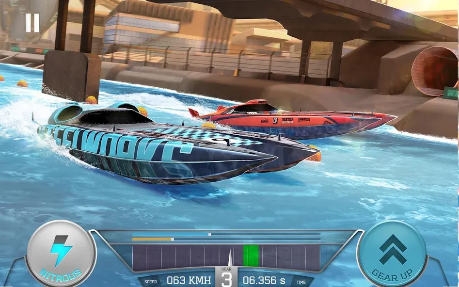 TopBoat: Racing Boat Simulator [MOD: безлимитные деньги и топовые лодки] Screenshot 4