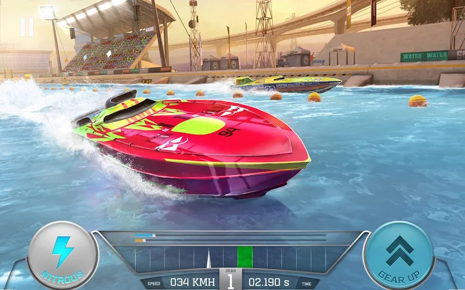 TopBoat: Racing Boat Simulator [MOD: безлимитные деньги и топовые лодки] Screenshot 5