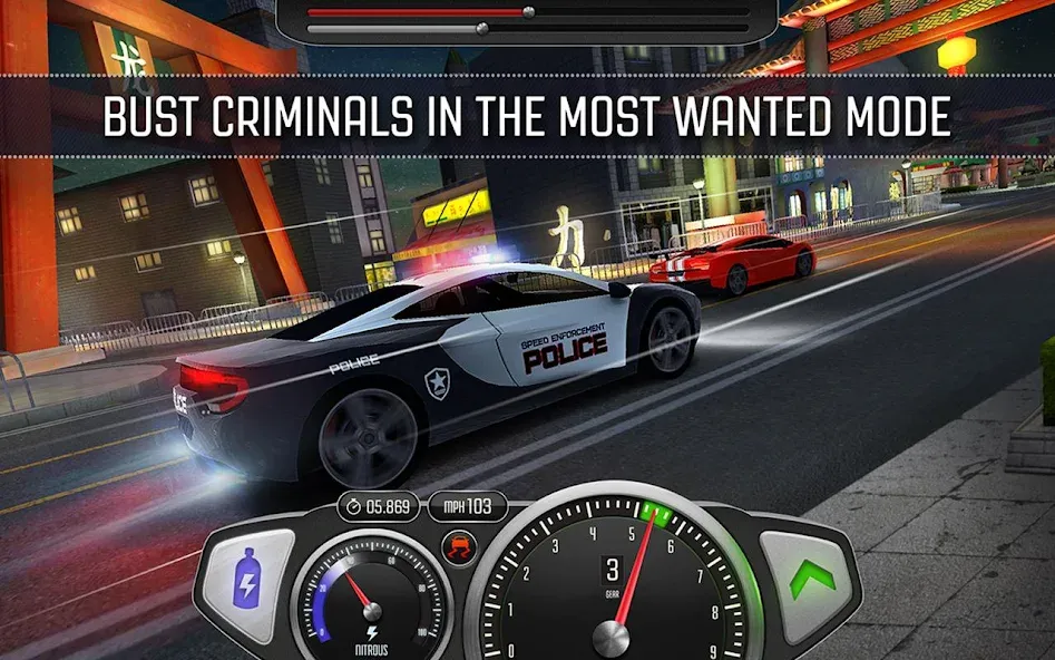 TopSpeed: Drag &amp; Fast Racing [MOD: безлимитные деньги и топливо] Screenshot 3