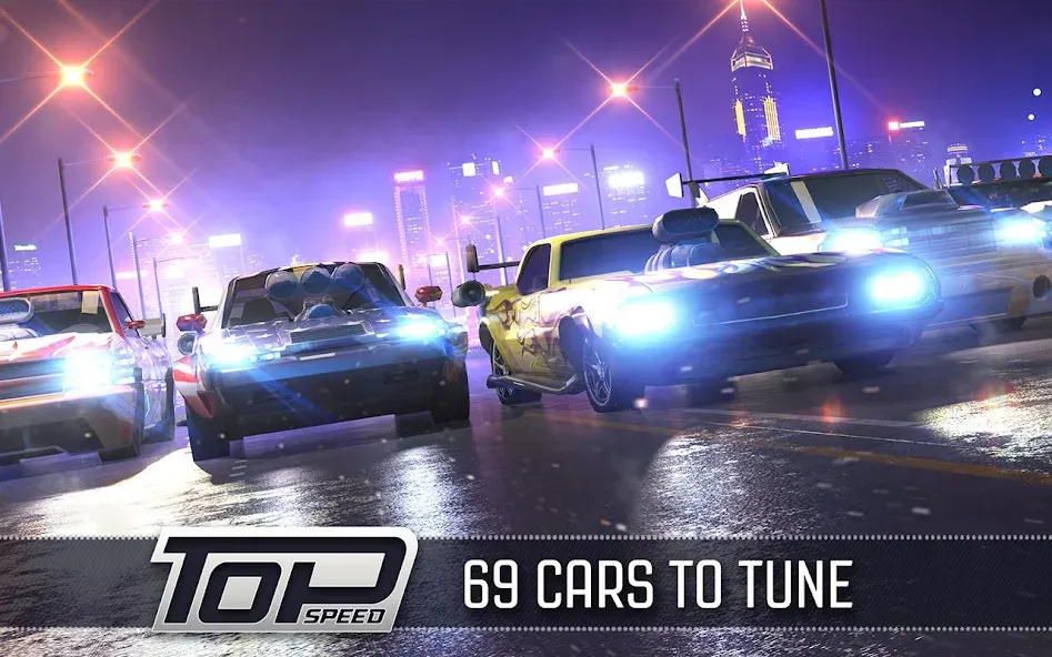TopSpeed: Drag &amp; Fast Racing [MOD: безлимитные деньги и топливо] Screenshot 5